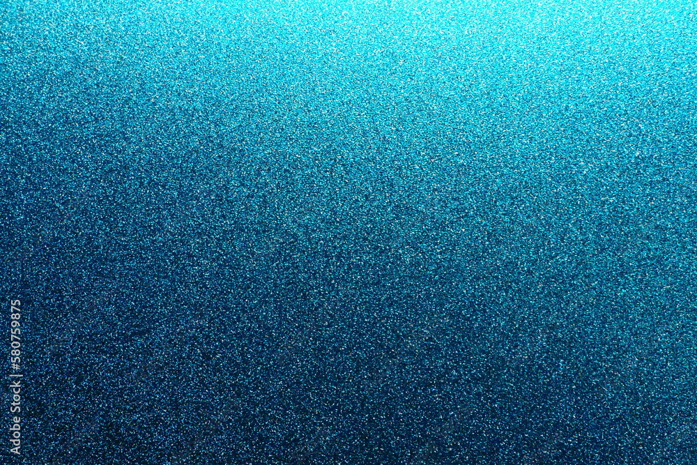 Poster deep blue. texture of rough paper or cardboard. defocused bokeh sparkles and shining. festive blue b