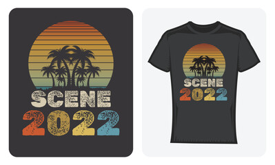 Scene 2022 Design for T-shirt.
