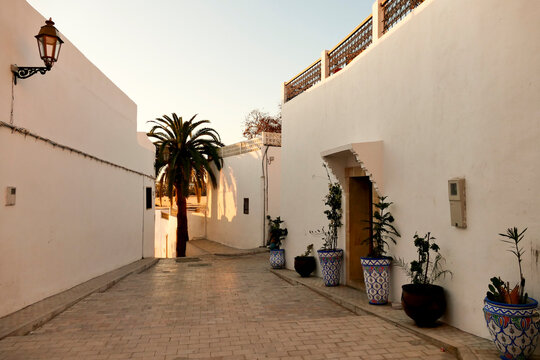 The Oudaya Kasbah is a haven of tranquility, with its flower-filled little streets, Andalusian garden, and Moorish caf&eacute;. Referred to also as Kasbah of the Udayas, the Oudaya Kasbah is one of the most 
