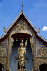 Fototapeta na wymiar Wat Chedi Luang, Chiang Mai. Thailand.