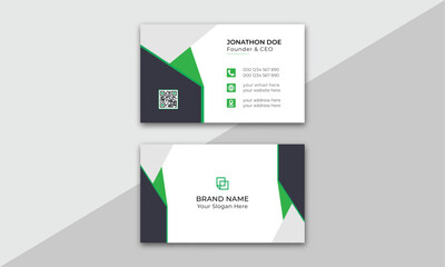 Modern Business Card, Creative and Clean Business Card Template, modern green business card template,
Luxury business card design template, Personal visiting card, Futuristic business card design.