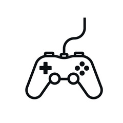 Best Gamepad
 and multi-purpose PC Joystick Model vector collection. Game console style.