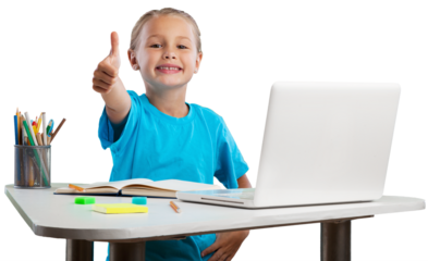 Coronavirus stop concept. Little girl not have mask for protect