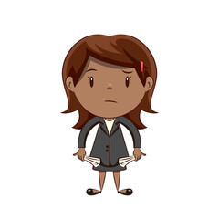 No money, businesswoman, poverty, girl