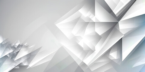 abstract background with triangles, generative ai