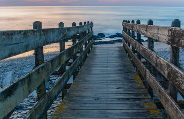 Fototapeta premium long exposure at the ocean