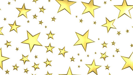 XMAS Stars - golden stars -