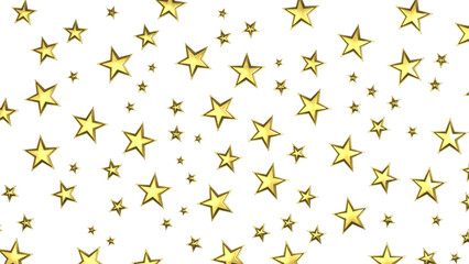 XMAS Stars - golden stars -