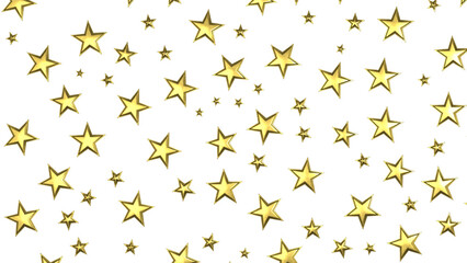 XMAS Stars - golden stars -