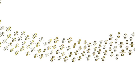 Blurred sale background.