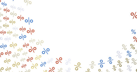 Blurred sale background.