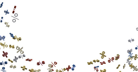 percent sign percentage icon interest rate