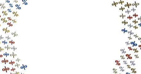 percent sign percentage icon interest rate