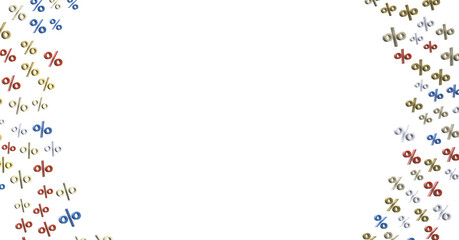 percent sign percentage icon interest rate