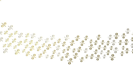 Sales icons floating in the air 3D rendering