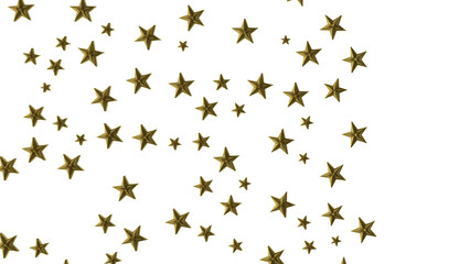 XMAS Stars - Festive christmas card. Isolated illustration white background. -