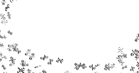 Blurred sale background.