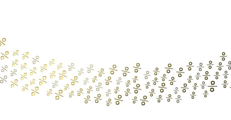 percent shopping digital in hand 3d.