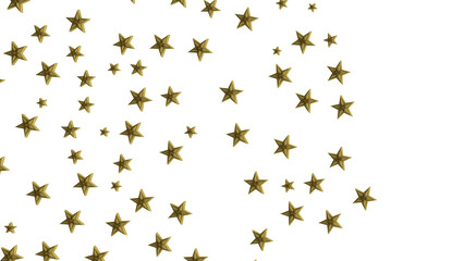XMAS A gray whirlwind of golden snowflakes and stars. New