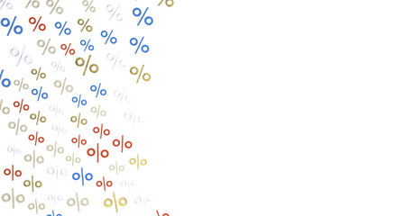 sale digital percent in hand