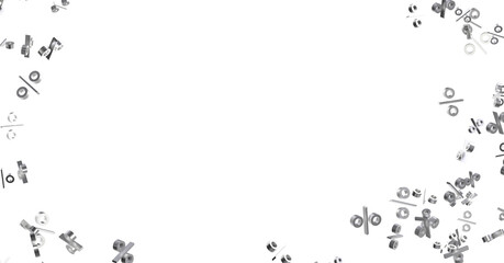 sale digital percent in hand