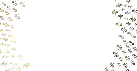 Sales icons floating in the air 3D rendering