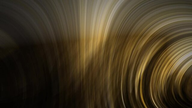 Gold circle strands moving fast  flash effect