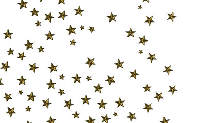 XMAS Stars - Glossy 3D Christmas star icon. Design element for holidays. -