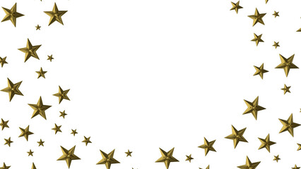 XMAS Stars - Glossy 3D Christmas star icon. Design element for holidays. -