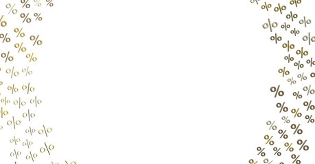 Blurred sale background.