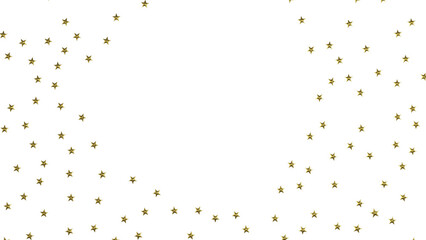 Stars - stars. Confetti celebration, Falling golden abstract decoration for party, birthday celebrate,