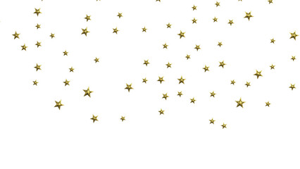stars. Confetti celebration, Falling golden abstract decoration for party, birthday celebrate,