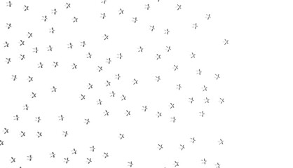 XMAS stars. Confetti celebration, Falling silver abstract decoration for party, birthday celebrate,