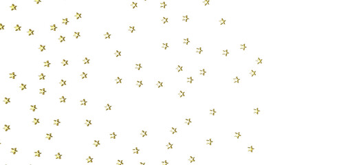 stars. Confetti celebration, Falling golden abstract decoration for party, birthday celebrate,