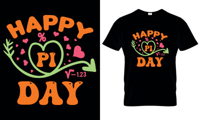 Pi Day T-shirt Design Bundle. Pi t-shirt. Math T shirt design. Pi day Vector Graphics