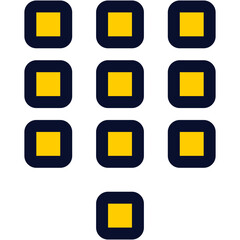 Dial Pad Color Icon