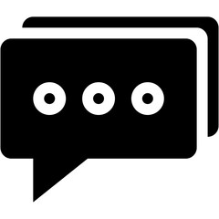 Comments Glyph Icon