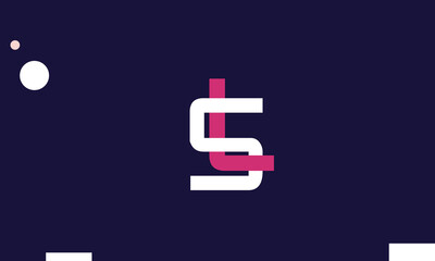 Alphabet letters Initials Monogram logo LS, SL, L and S