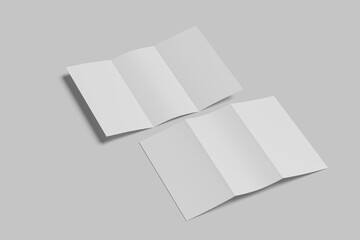 TRIFOLD BROCHURE MOCKUP