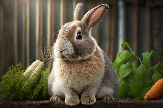 Osterhase Hase im Nest Ostern
Generative Ai