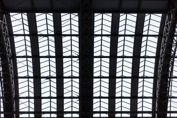 Bahnhofshalle München - Dach Detail