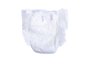 baby diaper isolated