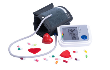 automatic blood pressure monitor isolated