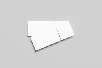 Ticket Blank Mockup