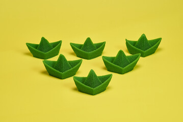 barquitos verdes