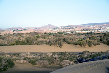 The Maspalomas Dunes, Gran Canaria, Spain