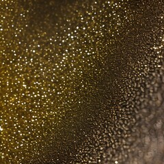 Naklejka premium Golden dust particles. Luxury background with Generative AI