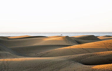 The Maspalomas Dunes, Gran Canaria, Spain