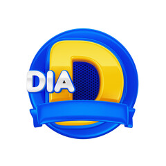 Selo 3D Dia D ofertas - obrazy, fototapety, plakaty