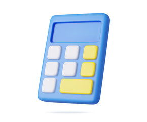 3d calculator icon